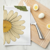 Vintage Daisy キッチンタオル (四つ折り)