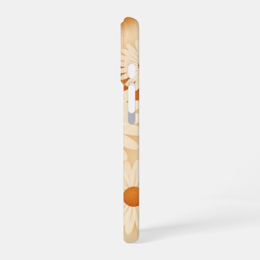 Vintage Daisy Bouquet iPhone 16ケース (左側面)