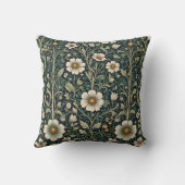 Vintage Daisy Garden Pattern クッション (裏面)