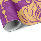 Vintage damask ornamental seamless pattern ラッピングペーパー (ロールコーナー)