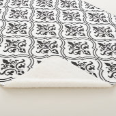 Vintage damask pattern seamless design.  シェルパブランケット (3/4)