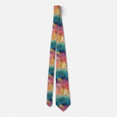 Vintage Dandelion Abstract Pattern (1) ネクタイ (裏面)