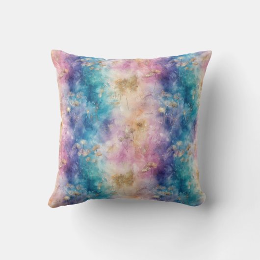 Vintage Dandelion Abstract Pattern (2) クッション (裏面)