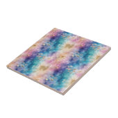 Vintage Dandelion Abstract Pattern (2) タイル (側面)