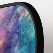 Vintage Dandelion Abstract Pattern (2) ピックルボールラケット (左詳細)