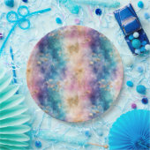 Vintage Dandelion Abstract Pattern (2) ペーパープレート (パーティー)