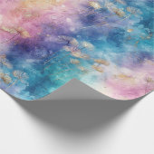 Vintage Dandelion Abstract Pattern (2) ラッピングペーパー (角)