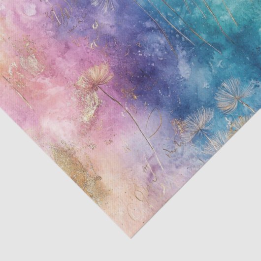 Vintage Dandelion Abstract Pattern (2) 薄葉紙 (詳細)