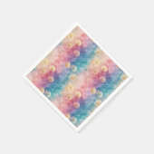 Vintage Dandelion Abstract Pattern (3) スタンダードカクテルナプキン (角)