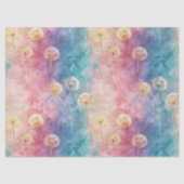 Vintage Dandelion Abstract Pattern (3) 薄葉紙 (正面)