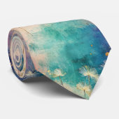 Vintage Dandelion Abstract Pattern (4) ネクタイ (ロール)