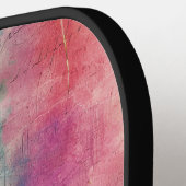 Vintage Dandelion Abstract Pattern (4) ピックルボールラケット (左詳細)