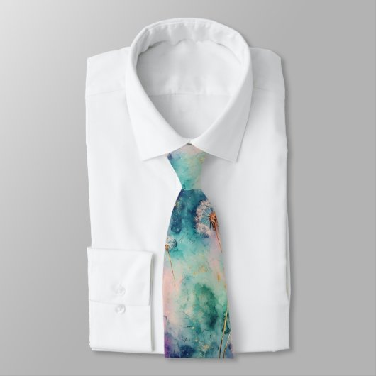 Vintage Dandelion Abstract Pattern (5) ネクタイ (タイ)