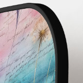 Vintage Dandelion Abstract Pattern (6) ピックルボールラケット (左詳細)