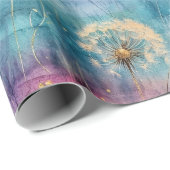 Vintage Dandelion Abstract Pattern (6) ラッピングペーパー (ロールコーナー)