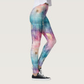 Vintage Dandelion Abstract Pattern (6) レギンス (右)