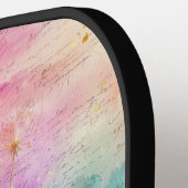 Vintage Dandelion Abstract Pattern (7) ピックルボールラケット (左詳細)