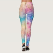 Vintage Dandelion Abstract Pattern (7) レギンス (裏面)