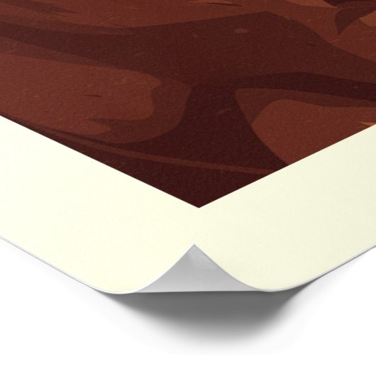 Vintage Davie Florida ポスター (角)