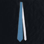 Vintage Dazzle Tie, Blue ネクタイ<br><div class="desc">Fun and funky Vintage Dazzle patterned tie in blue. Wearing this tie is a stylish way in which to accent your business and formal wear. Original pattern created by Superstarbing Designs.</div>