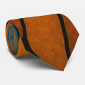 Vintage Deer Tiffany Style Stained Glass Design ネクタイ (ロール)