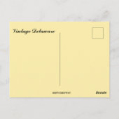 Vintage Delaware ポストカード (裏面)