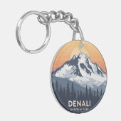 Vintage Denali National Park キーホルダー (正面左)