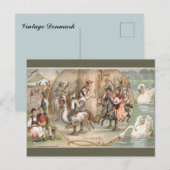 Vintage Denmark ポストカード (正面/裏面)