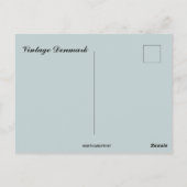 Vintage Denmark ポストカード (裏面)