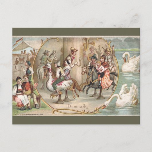 Vintage Denmark ポストカード (正面)