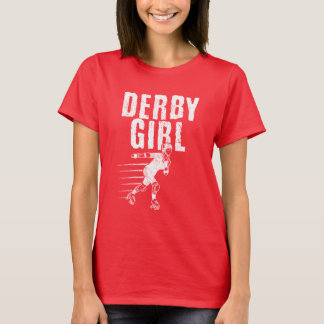 Vintage Derby Girl Roller Skating Retro T-Shirt Tシャツ