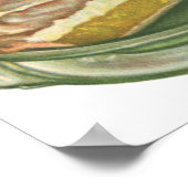 Vintage Desserts, Thanksgiving Pies, Pecan Pumpkin ポスター (角)