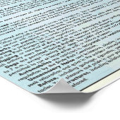 Vintage Detailed Map of California 1951 ポスター (角)