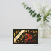 Vintage Devil Dark  名刺 (スタンド正面)