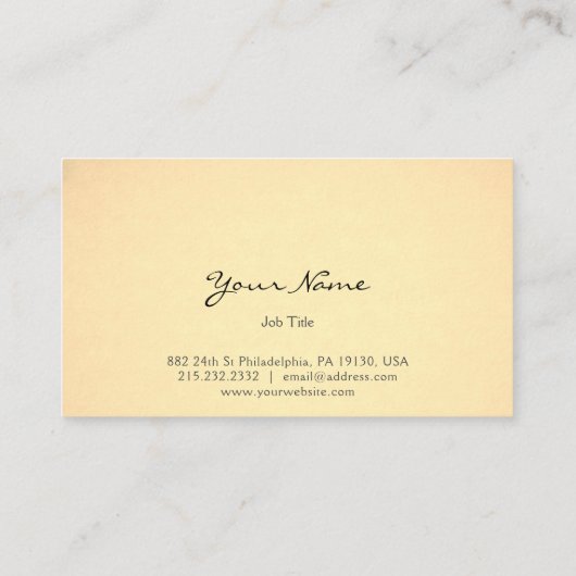 Vintage Devil Dark  名刺 (裏面)