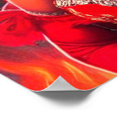 Vintage Devilish Woman ポスター (角)