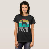 Vintage Doberman Pinscher Dad Retro Tシャツ (正面フル)