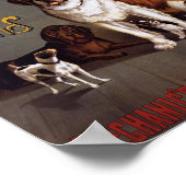 Vintage Dog Show ポスター (角)