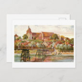 Vintage Dom/Cathedral Havelberg Germany ポストカード (正面/裏面)