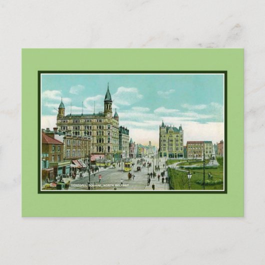 Vintage Donegall Square North Belfast ポストカード (正面)
