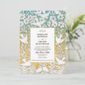 Vintage Dove Love Wedding 招待状 (スタンド正面)