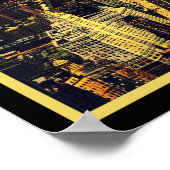 Vintage Downtown Chicago ポスター (角)