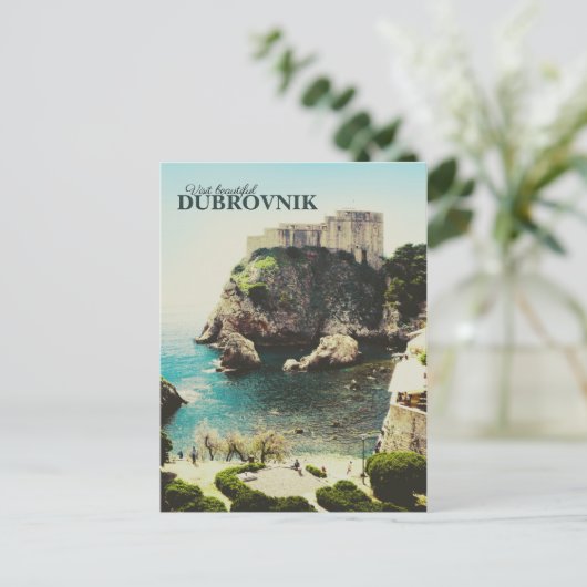 Vintage Dubrovnik ポストカード (スタンド正面)