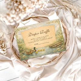 Vintage Duck Diapper Raffle エンクロージャーカード