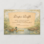 Vintage Duck Diapper Raffle エンクロージャーカード (正面)