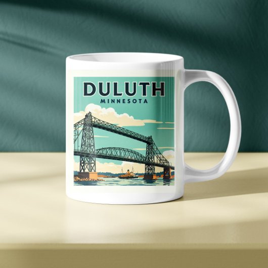 Vintage Duluth Minnesota コーヒーマグカップ