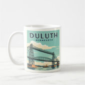 Vintage Duluth Minnesota コーヒーマグカップ (左)