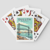 Vintage Duluth Minnesota トランプ (裏面)