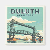 Vintage Duluth Minnesota マグネット (正面)