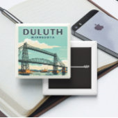 Vintage Duluth Minnesota 缶バッジ